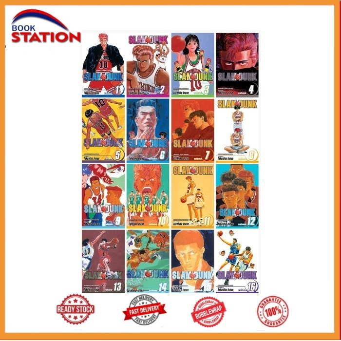 Slam Dunk Manga, 31 Books series (English)