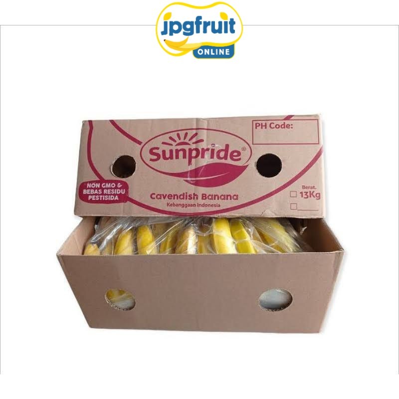 [Instant] Pisang cavendish pisang Sunpride 1 dus Sameday/JPGFruit