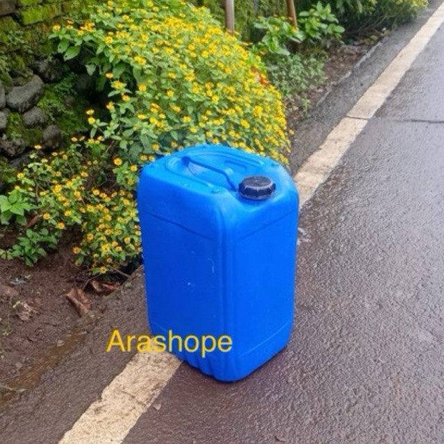 Jrigen plastik 25 liter/jerigen bensin solar/drum plastik/kompan