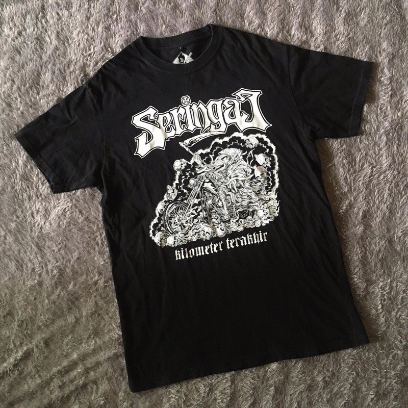 (COD) monggo kaos band seringai original resmiiii not seringai x raisa ishtarkult