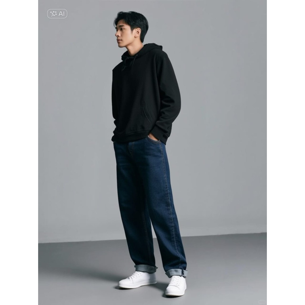 UNDERCUT Hoodie Polos Fleece Cotton 330gsm |Hoodie fleece cotton Tebal 330gsm| Hoodie premium 330gsm