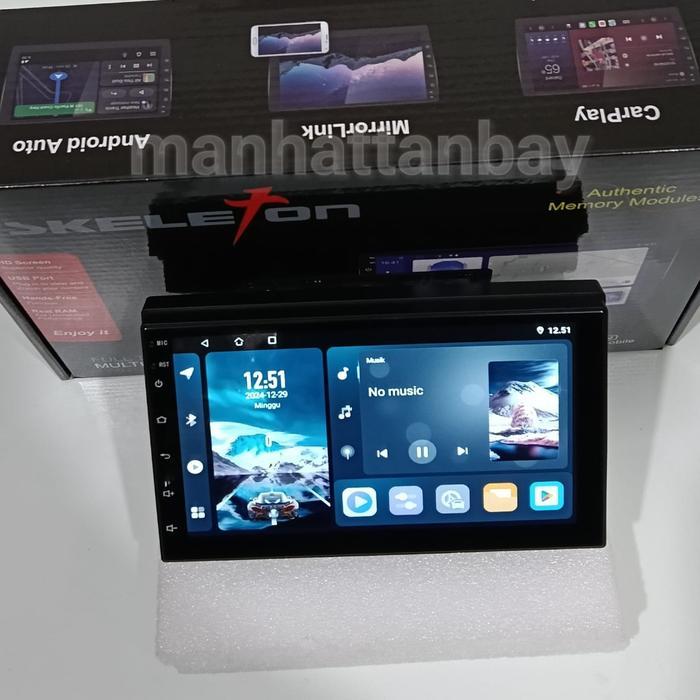 Double Din Headunit Android 7 inch Skeleton - 2 / 32 Gb