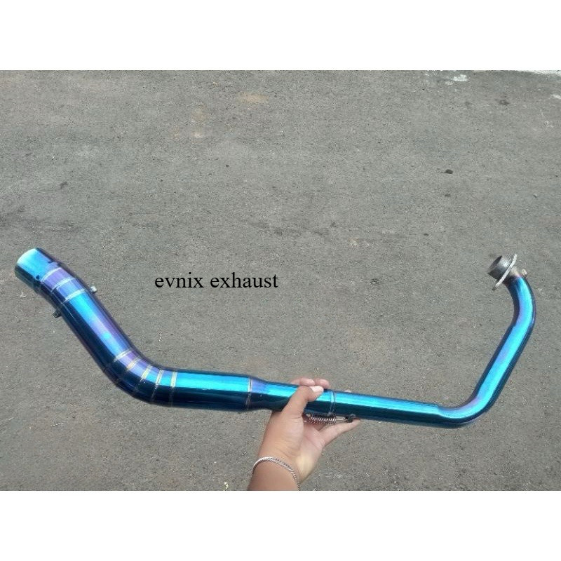 leher knalpot satria fu, vixion, sonic, tiger diameter 50mm revnix exhaust