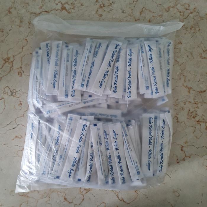 White sugar sachet (stick) 250pcs/Gula Putih Sachet(stick) 250pcs
