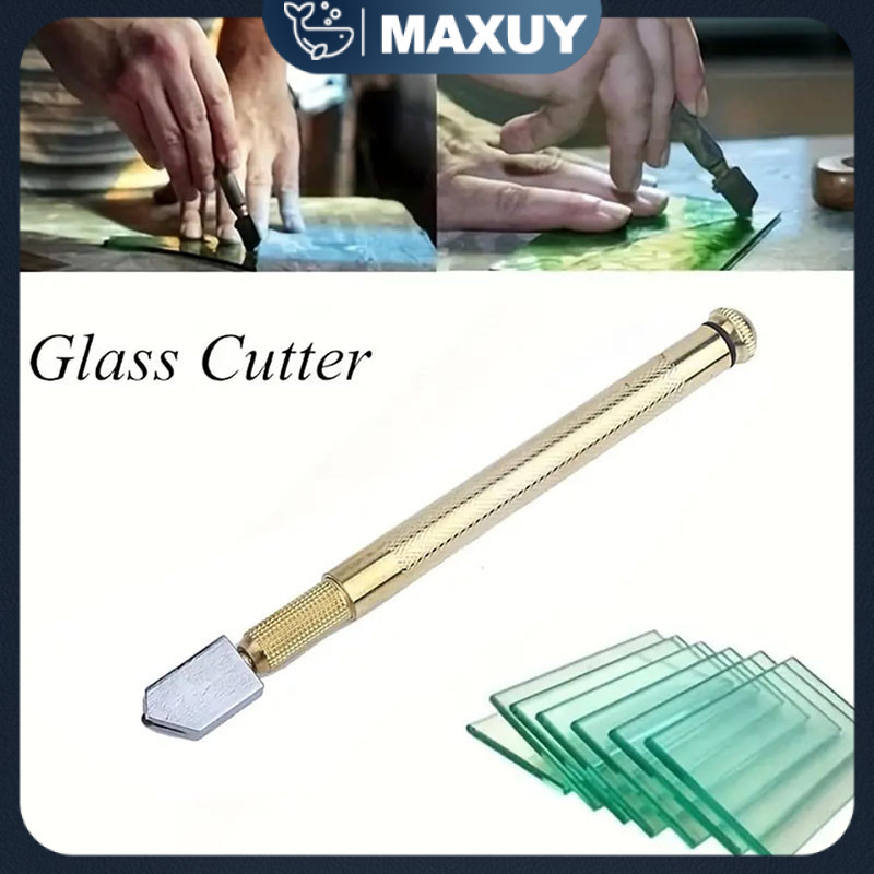 Asli Alat Pemotong Kaca Cutter Glass Cutter Oil Alat Pemotong Keramik Alat Pemotong Granit kaca deng