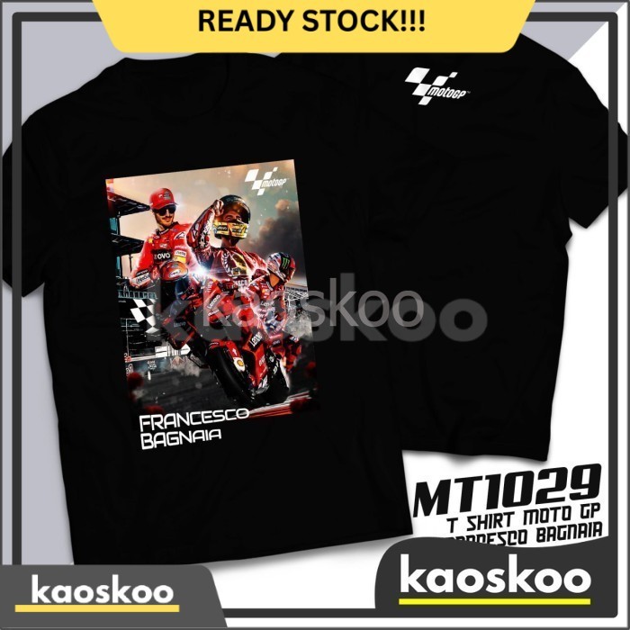 Kaos motogp ducati lenovo racing team bagnaia MT1029