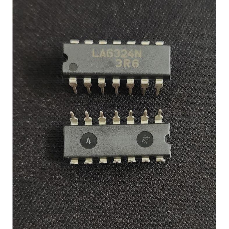 V114 IC LA6324N LA6324 High Performance Quad Op. Amplifier