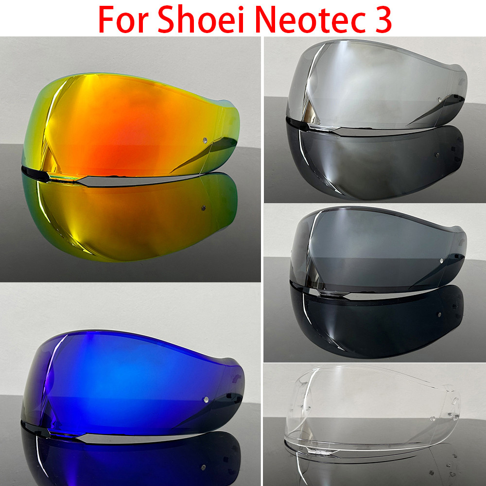 Motorcycle Helmet Visor Replacement Original Face Shield For Shoei Neotec 3 Helmet Lens