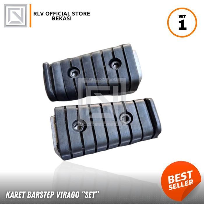 Step Karet Virago Model Yamaha RXking Di PNP Semua Motor (Universal) - STEP DEPAN, YAMAHA VIRAGO