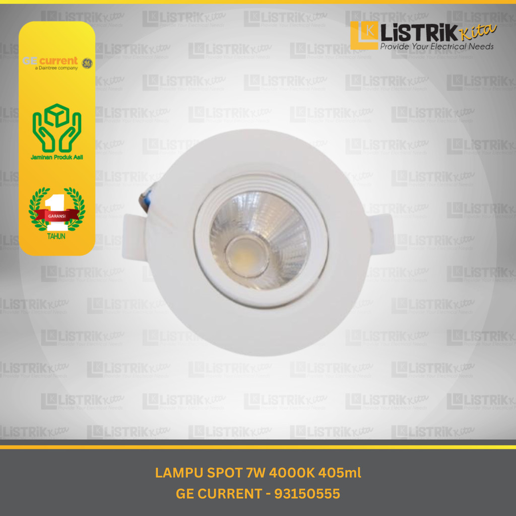 LAMPU SPOT GE CURRENT 7W 4000K 405lm - 93150555
