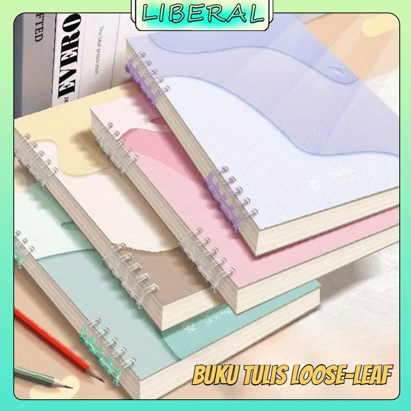 [Stok] A5 B5 Banyak Pilihan Buku Catatan Spiral/Buku Catatan Tebal Bisa Dilepas Lucu Korea/Buku Cata