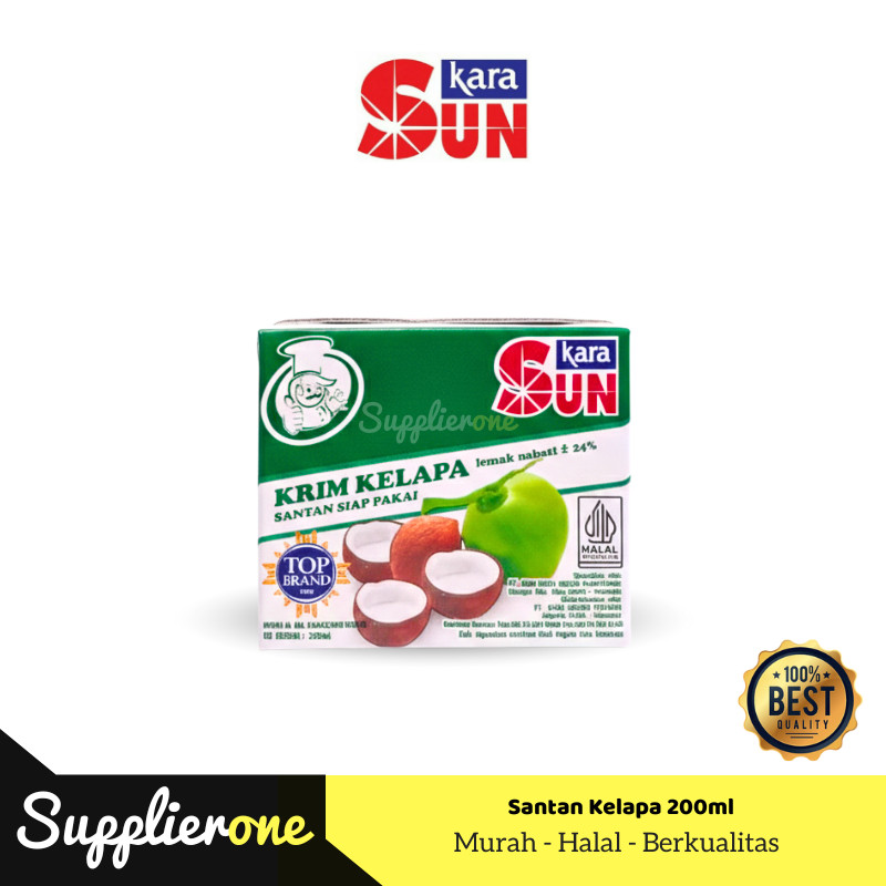 Santan kara 200ml / santan kara / kara santan / santan cair / sun kara 200ml / santan