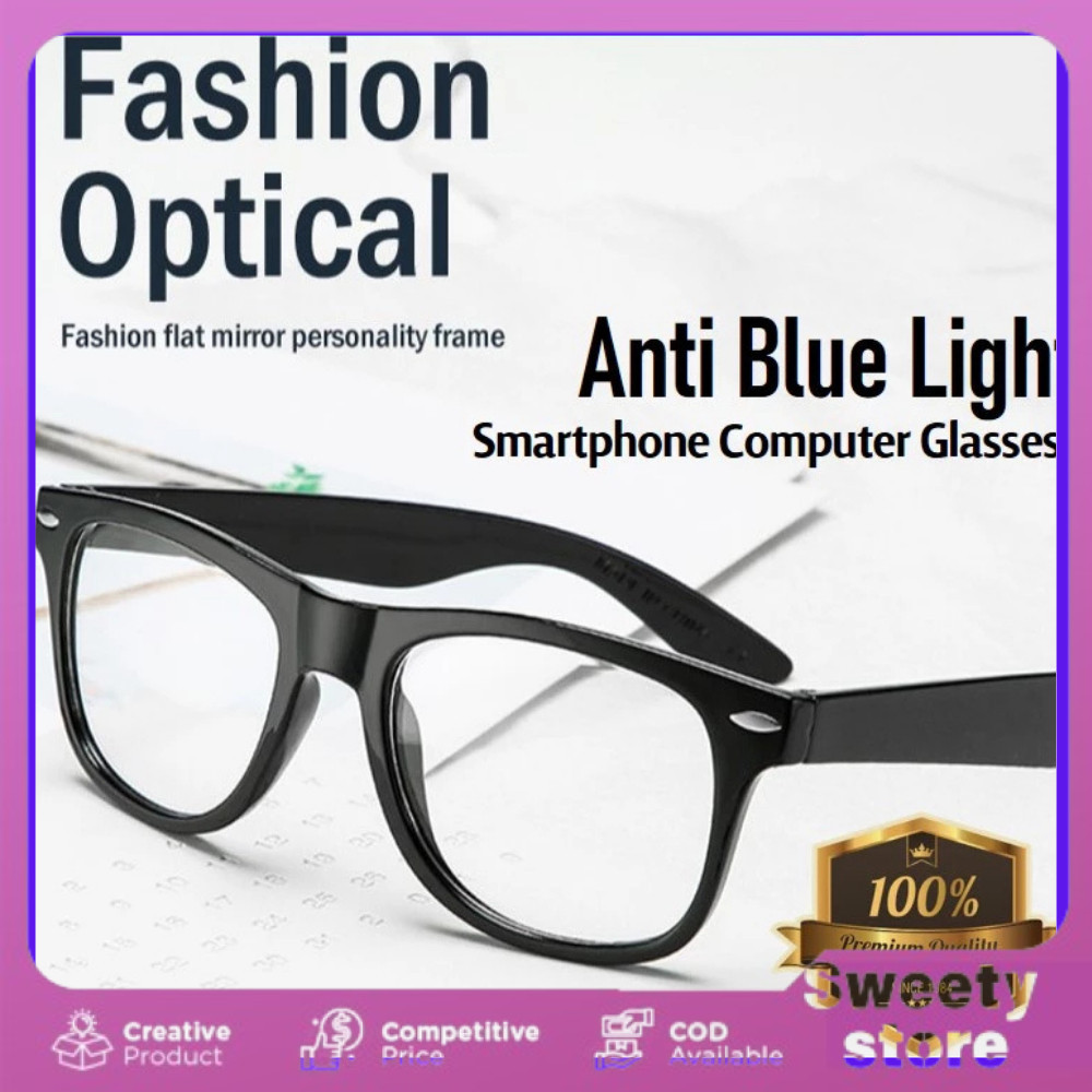 Kacamata Anti Blue Light Radiasi Komputer Lensa Blue Light Kacamata Antiradiasi Blueray Anti UV