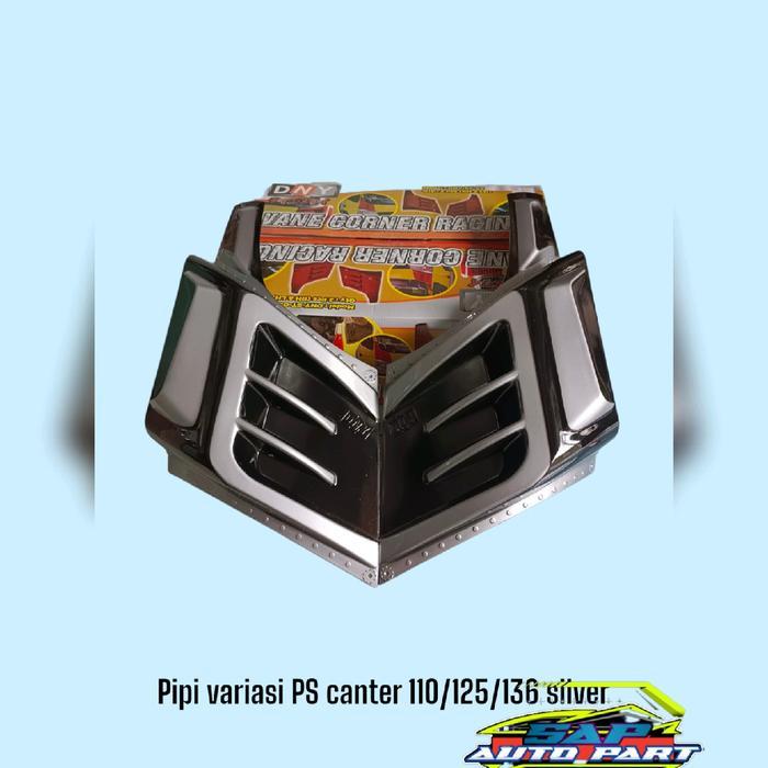 PIPI VARIASI PS CANTER 110/125/136 SILVER - -, - Unggulan