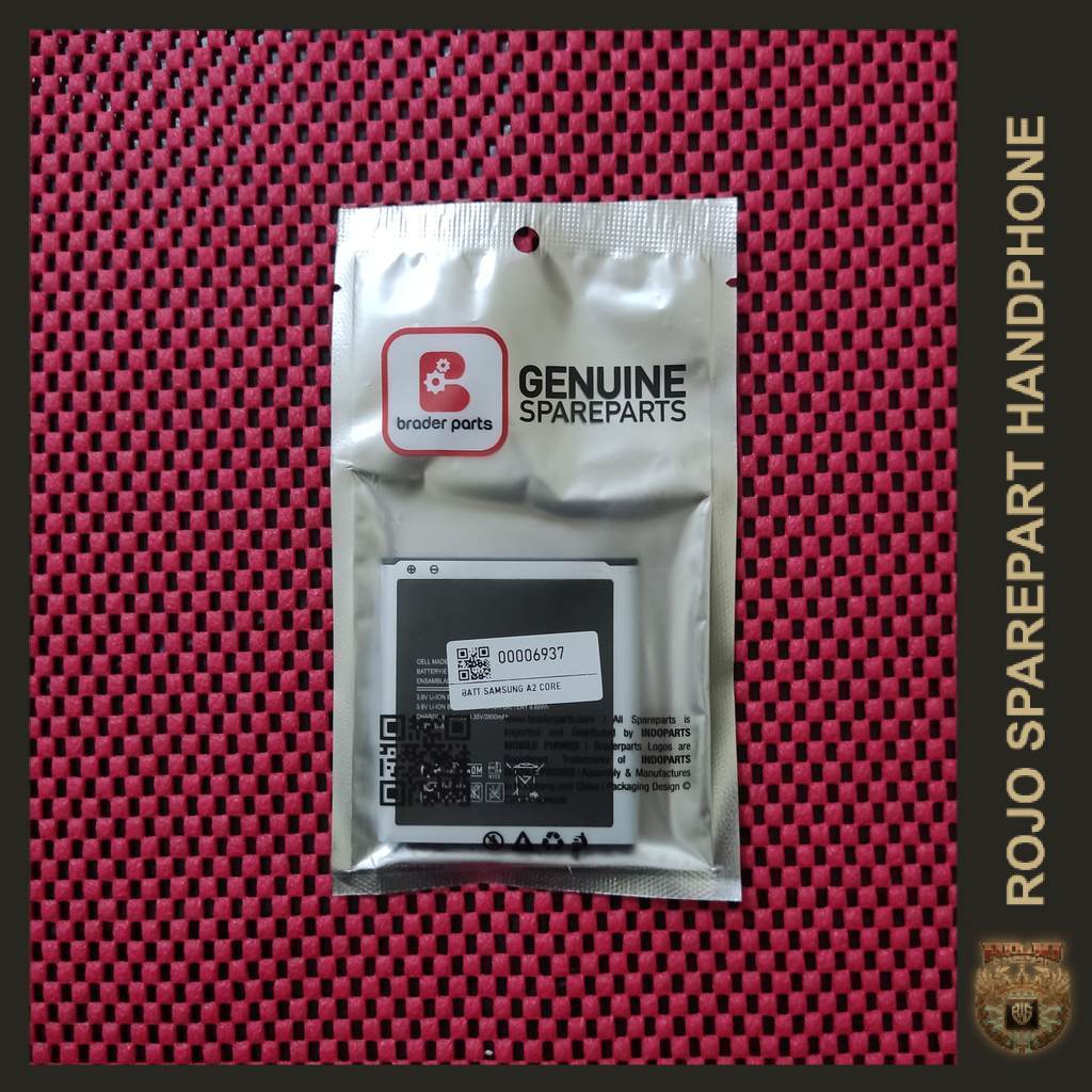 BATERAI SAMSUNG A2 CORE - BRADER