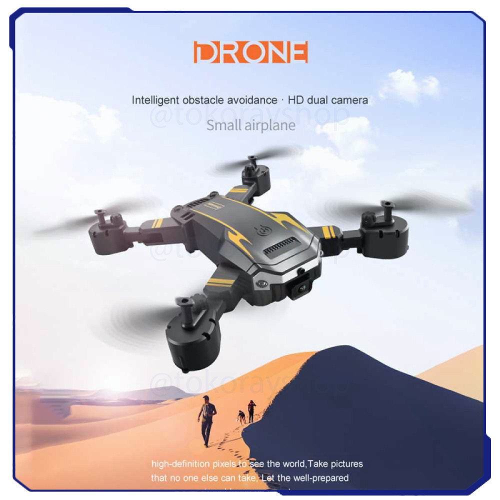Drone Quadcopter RC WiFi Dual Camera 4K - S6MAX