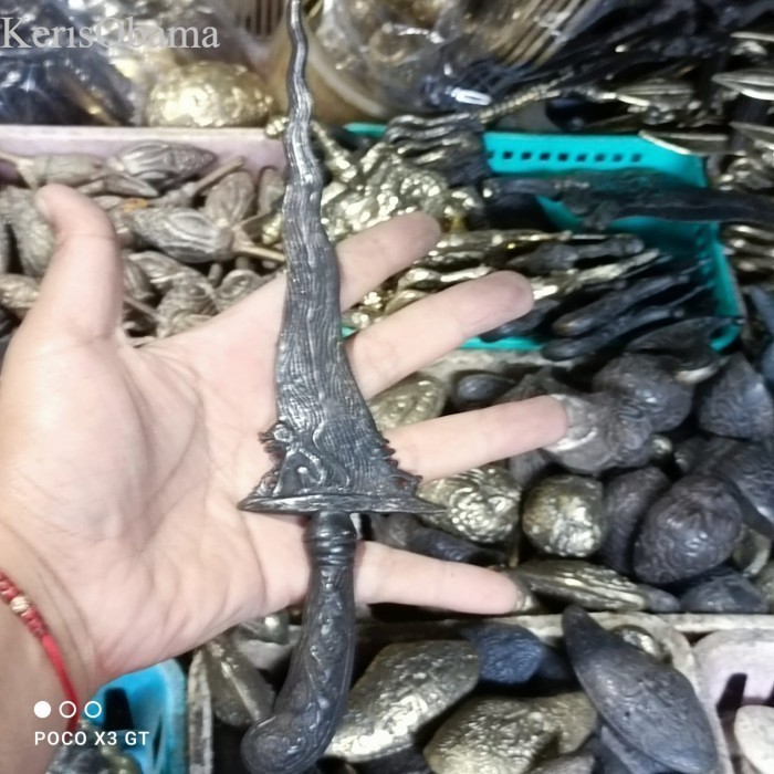 keris tombuk pusaka keris singa pamor junjung drajat Terlaris PTJ41 antik