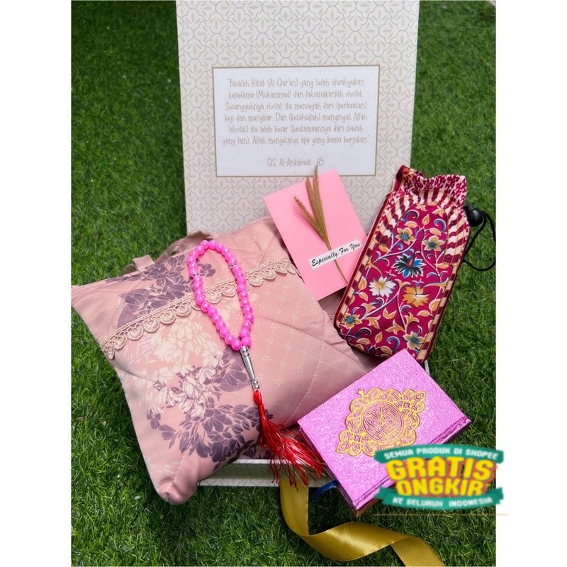 Paket Alat Sholat/hampers alat sholat/Hampers pernikahan/hampers ulang tahun/kado ultah/kado ulang t