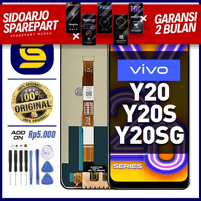 LCD VIVO Y20 - VIVO Y20S - VIVO Y20S G Touchscreen Fullset-Original Compatible For Glass Touch Scree