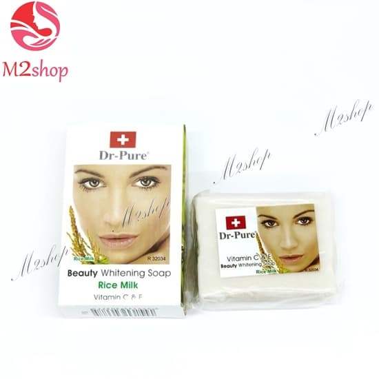 [ Sabun ] DR Pure Rice Milk Soap - Dr Pure Sabun Beras