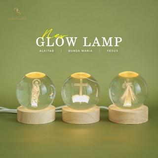 Grateful - Glow Lamp /Lampu Tidur Salib Bunda Maria Tuhan Yesus - Yesus