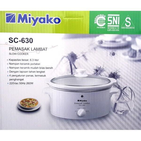Miyako Slow Cooker 5 Liter SC 630 Pemasak Lambat SC630 SLow Coker