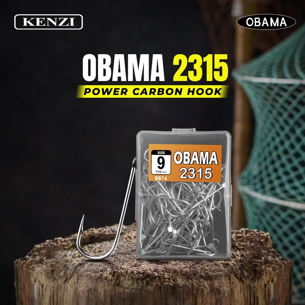 MATA KAIL OBAMA FLAT (Tanpa Lubang) 2315 BOX isi 100