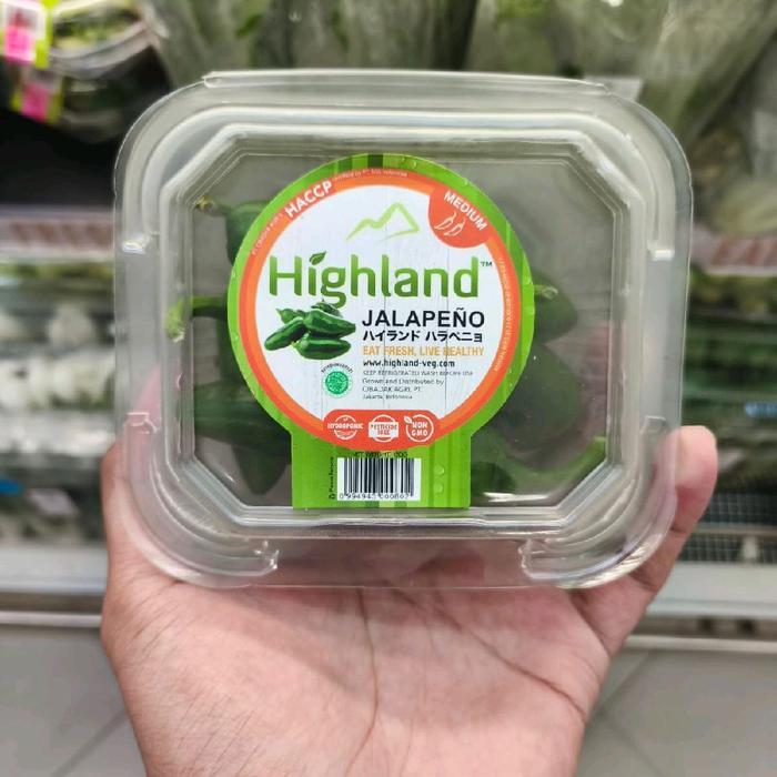 Jalapeno Highland 150 gr fresh / pack