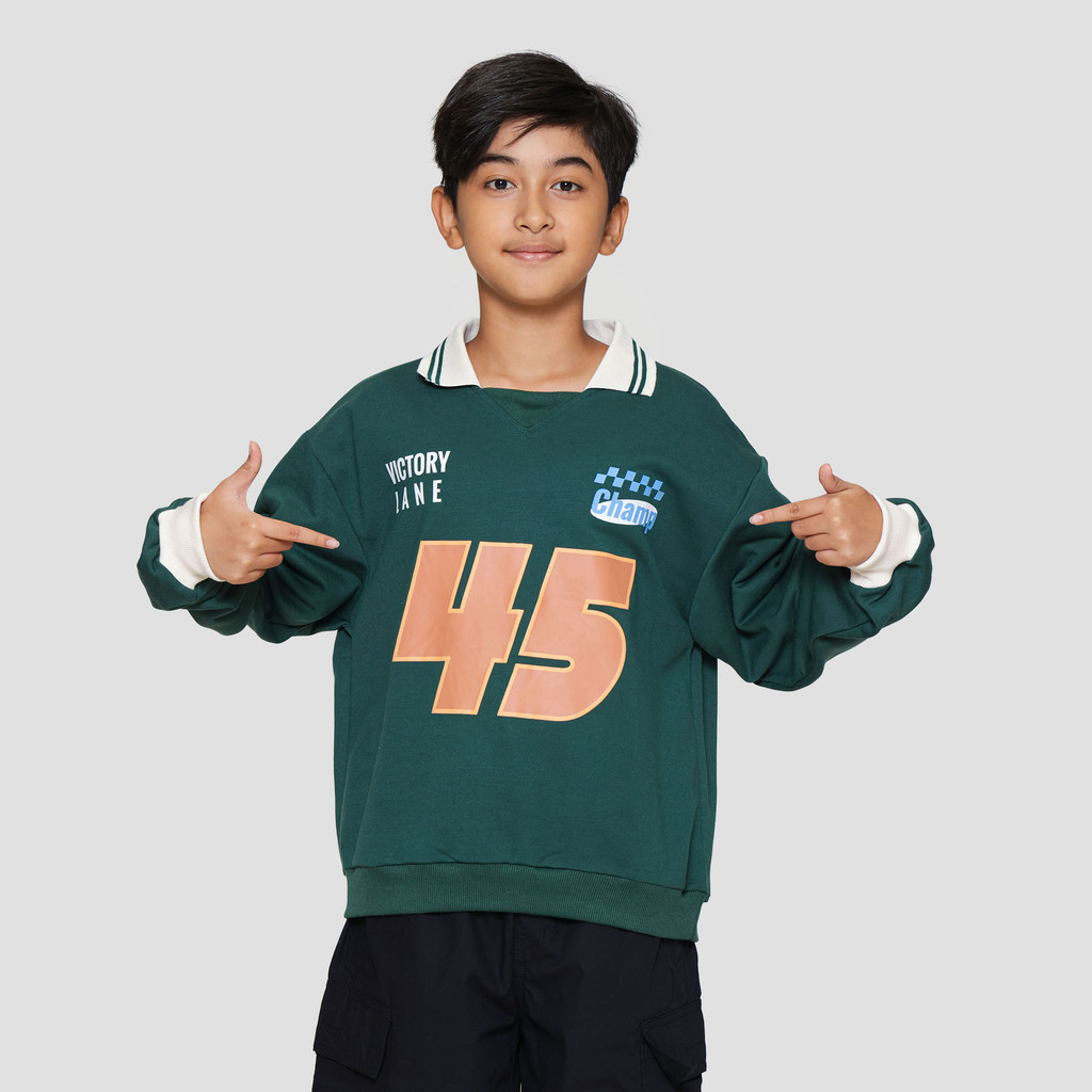 Nevada Collar Big Number Sweater Anak Laki-laki 122984451