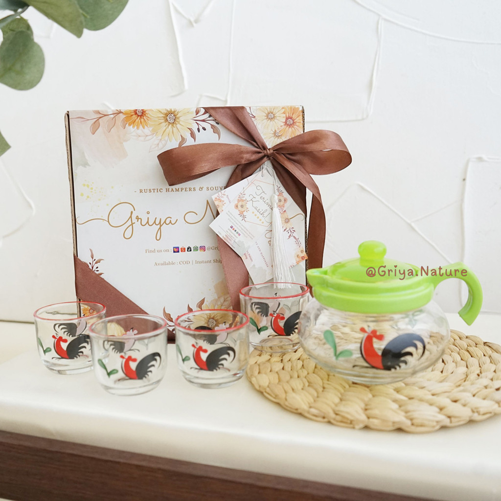 [GRIYA NATURE] Amertya Hampers | Kado Pernikahan / TEKO Set MINI Jago | Souvenir | Hampers Unik Aest
