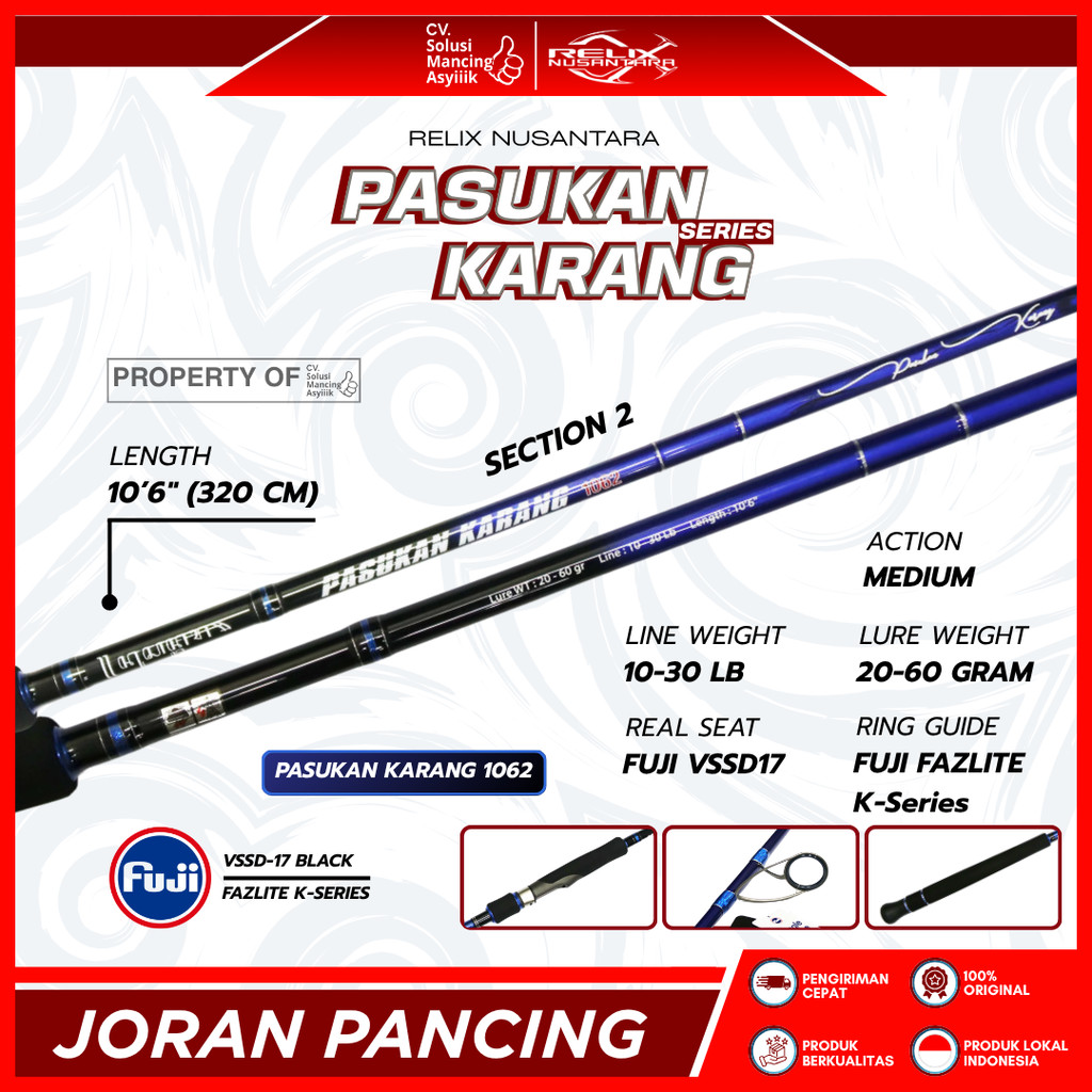 JORAN RELIX NUSANTARA PASUKAN KARANG SERIES 1062