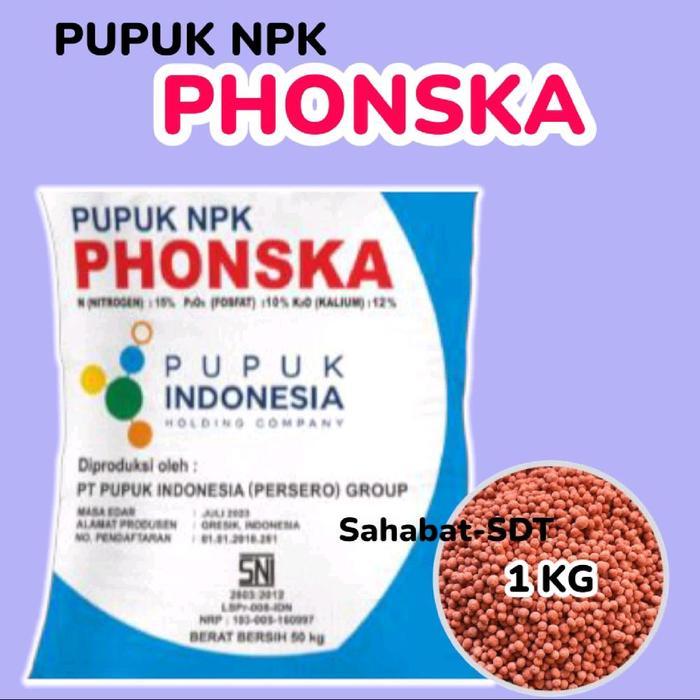 PUPUK PHONSKA SUBSIDI ISI 1000 gram Pupuk