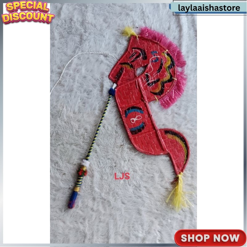 TERLARIS Grosir mainan jaranan anak/ Harga grosir bisa cod/pengrajin kuda lumping murah/Kuda kepang 