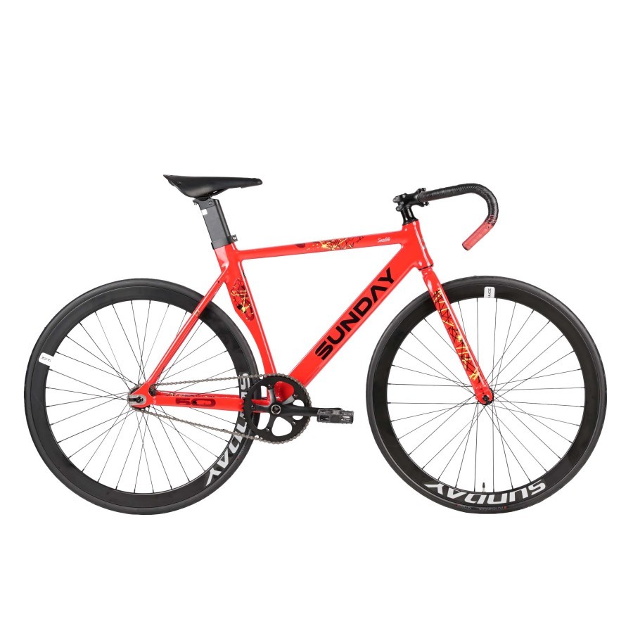 Sepeda Gunung BY ELEMENT Fixie Alloy 700c Element SUNDAY SKID FRC50