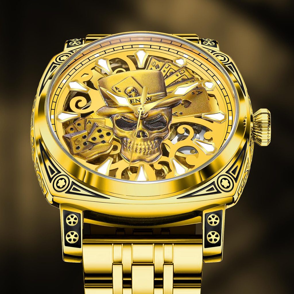 Jam Tangan Mekanik Olahraga Pria Glen Baru Jam Tangan Mekanik Jam Tangan Pria Fashion Jam Tangan Lum