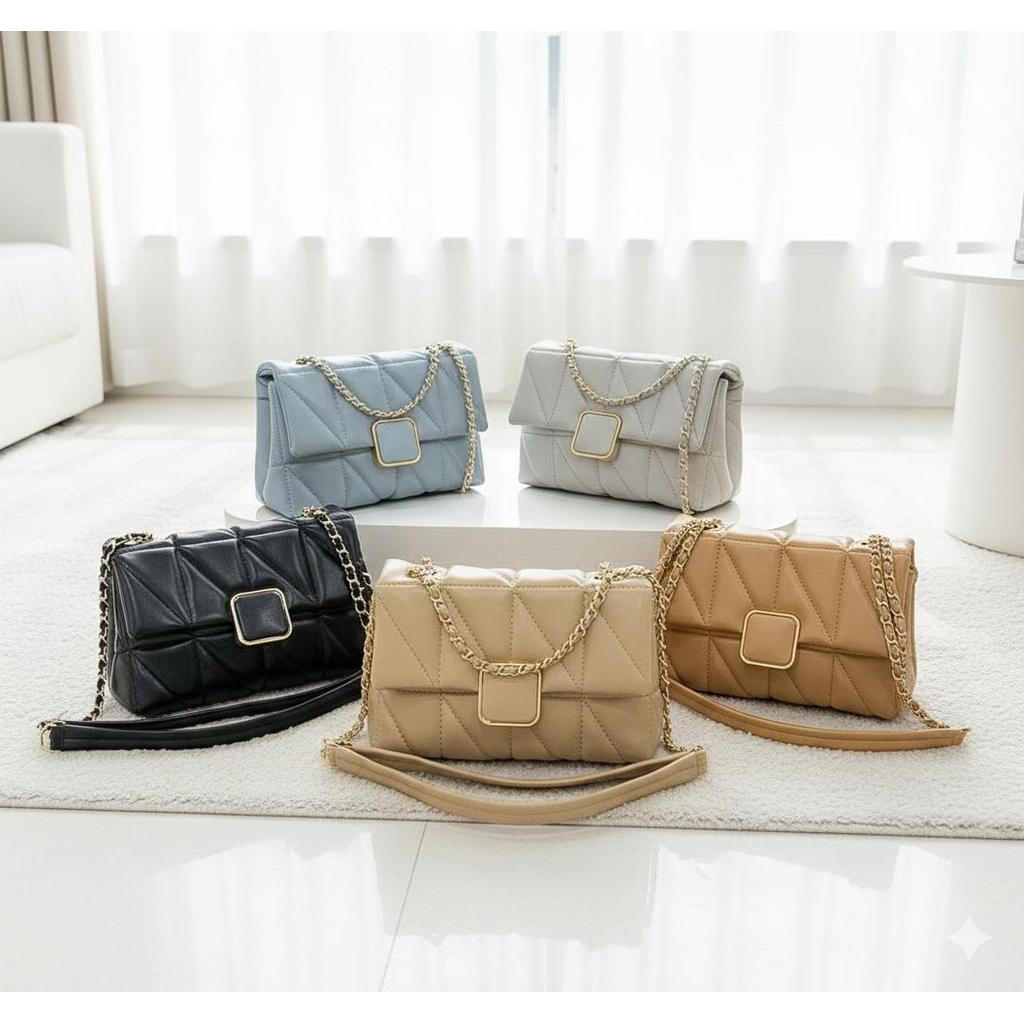 Tas Selempang Fashion Wanita Kulit SlingBag malika bag