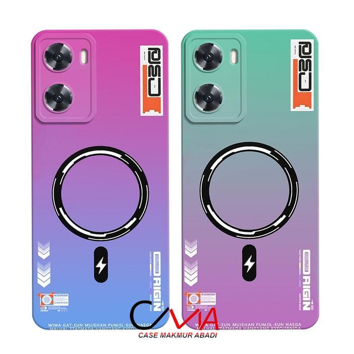 Case kompatibel Untuk OPPO A57 2022 - OPPO A77s Hp Silikon Casing Handphone Softcase Kesing Cassing 