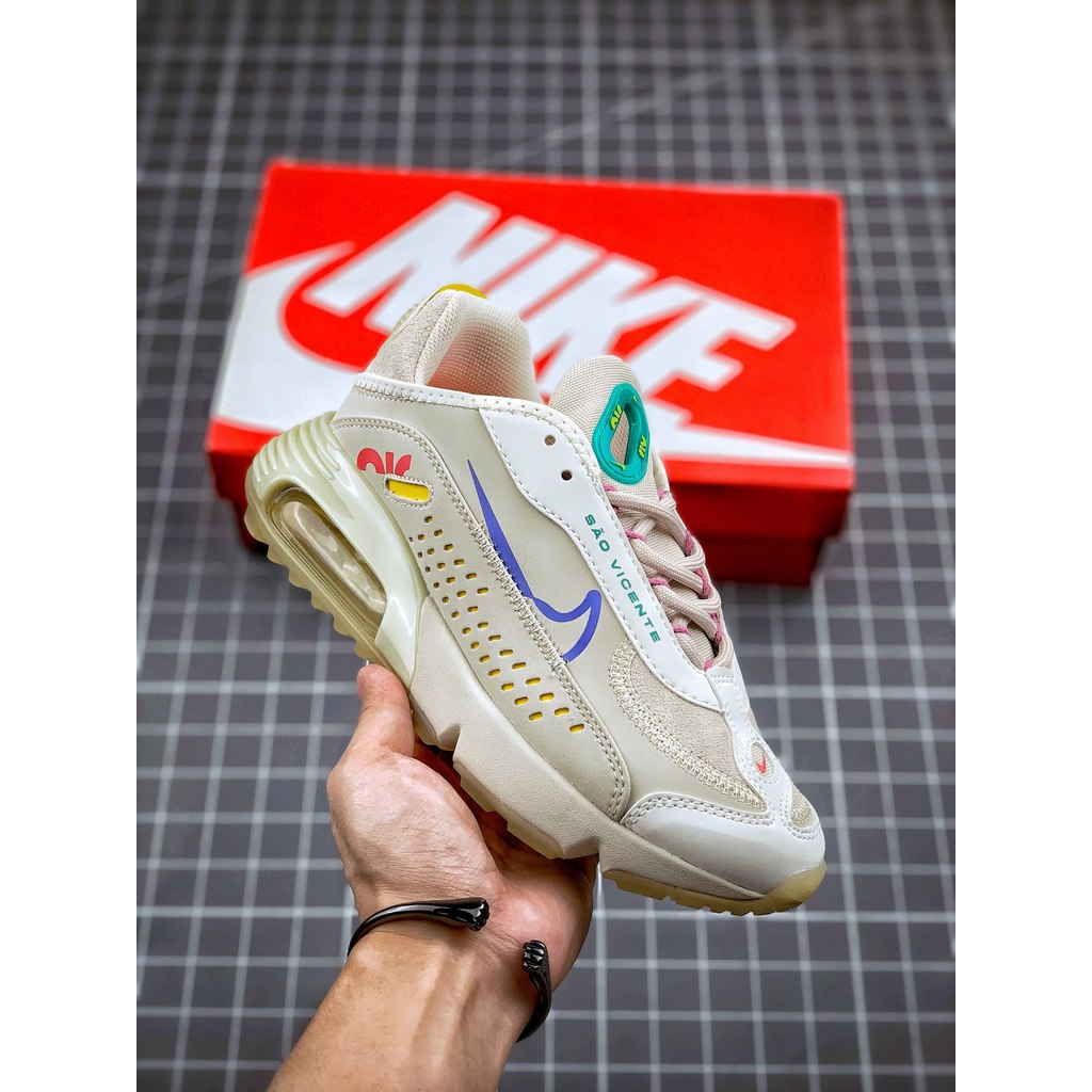 Sepatu Lari Air Max 2090 Light Brown 3M Reflektif Bantalan Udara Nyaman Anti Slip