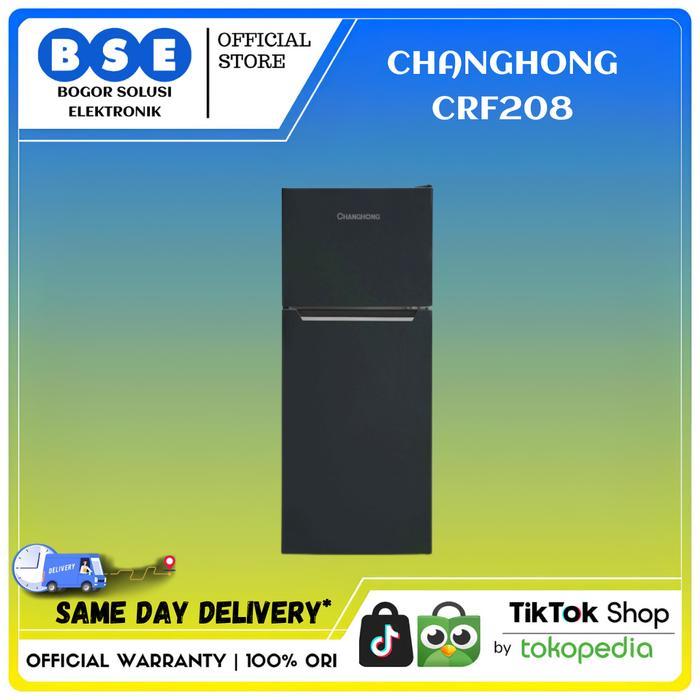 PROMO MURAH KULKAS 2 PINTU 165 LITER | CHANGHONG CRF208 | CRF 208