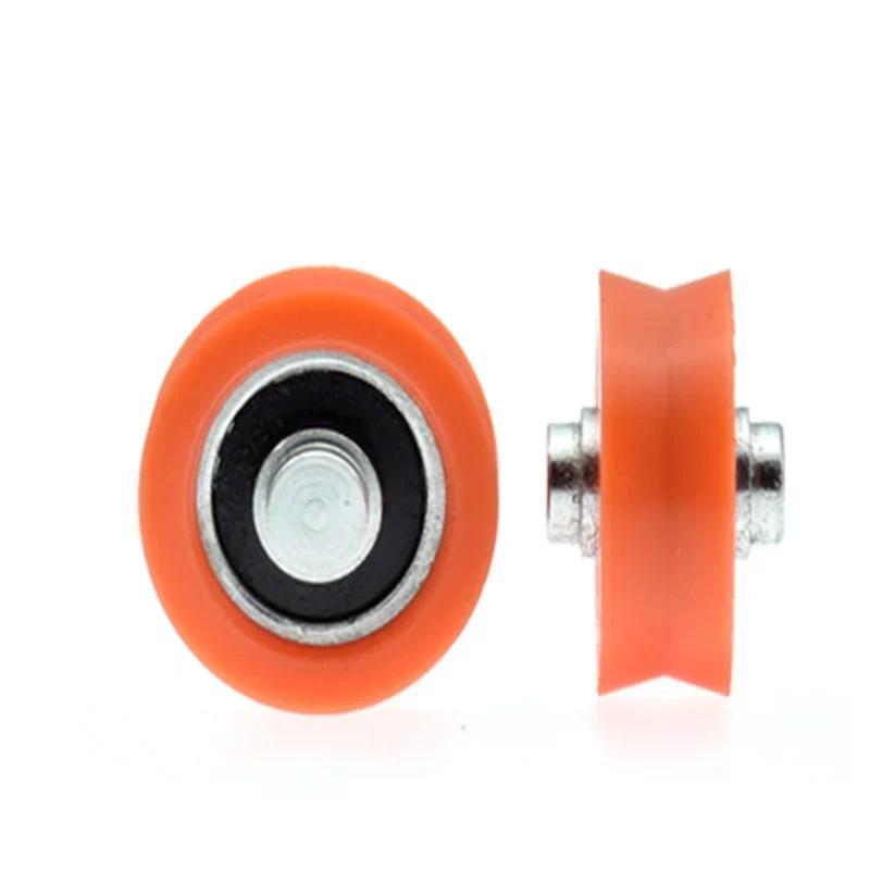 1pcs door and window pulley, non-standard V groove wheel, nylon POM polyformaldehyde bearing wheel  