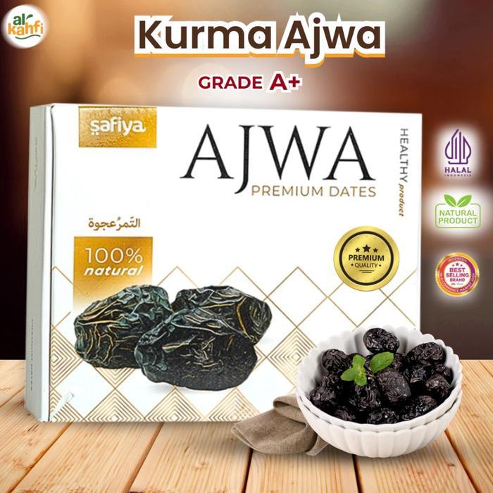 Promo Kurma Ajwa 1 Kg Safiya | Kurma Nabi Azwa Premium Original / kurma nabi asli / kurma ajwa asli 