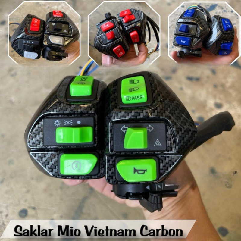 Saklar Set Mio Aerox Kiri Kanan Vietnam Komplit Engine Plus Hazard Saklar Aerox Old All Mio Mio J Mi