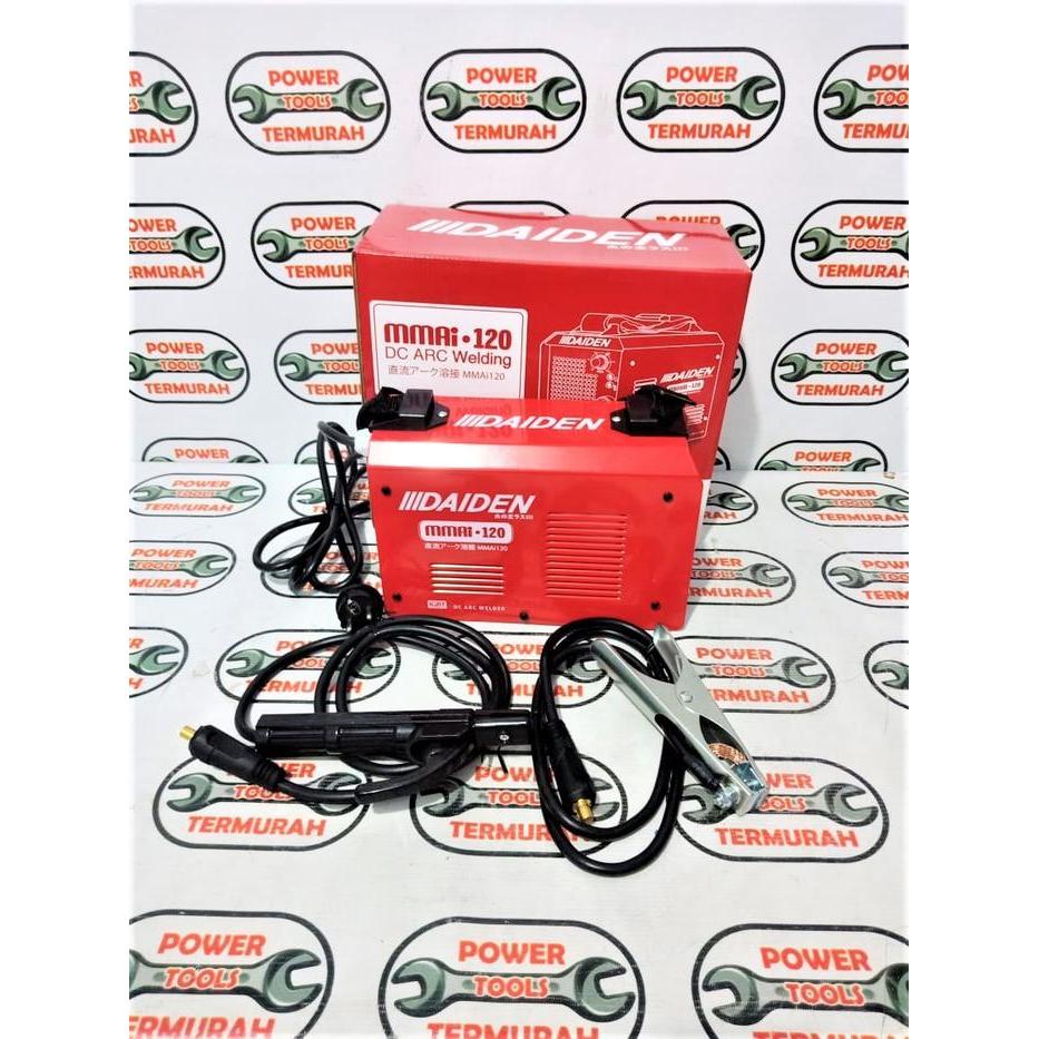 Mesin Las Daiden MMA 120 Inverter Travo Trafo MMAi 120 MMA120 Welding