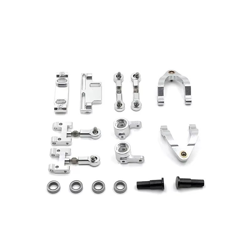 Popu For  Car Spare Parts Upgrade Metal Steering Cup Upper Lower Swing Arm Seat Steering Slider Turn