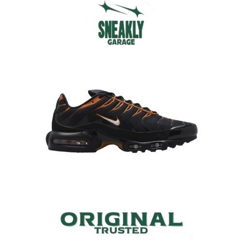 Sepatu Nike Air Max Plus Tn Black Orange  Sneakers Unisex