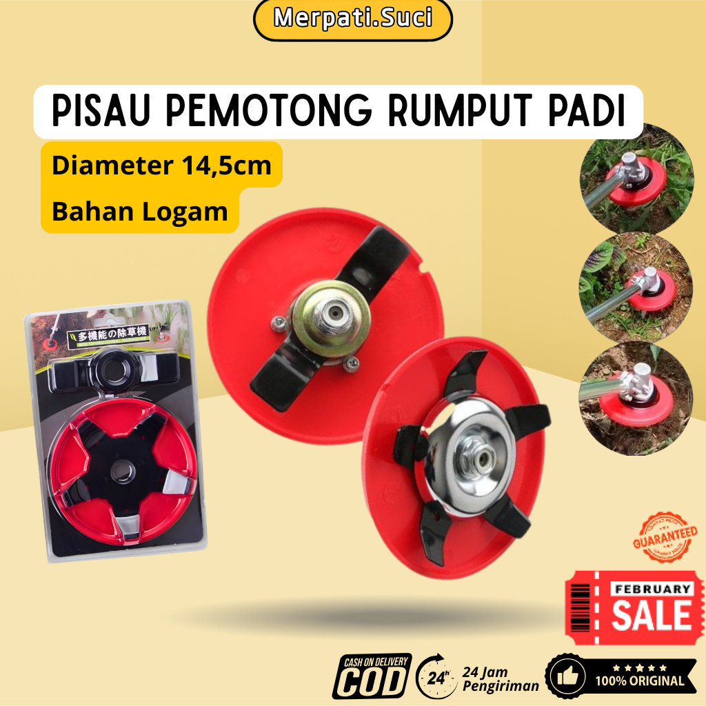 Pisau matun rumput pisau potong rumput alat penyiang gulma mesin rumput alat matun padi
