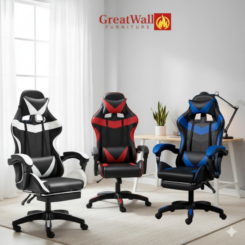 Kursi Gaming Murah Chair Computer Bangku Gaming Gamers