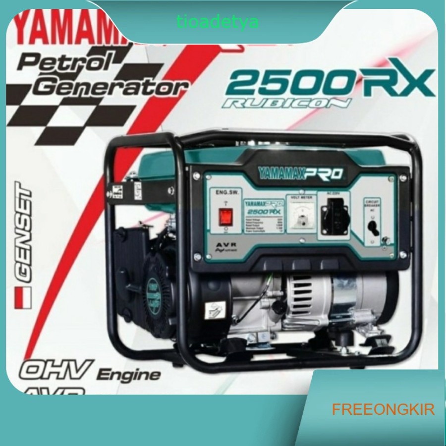 Genset Yamamax Pro 2500 RX 1100 watt 2500RX Yamamax Rubicon