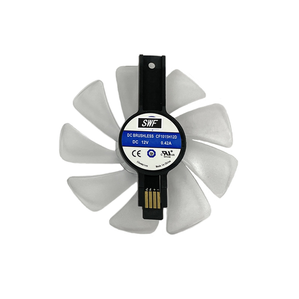 Nowy wentylator chłodzący CF1015H12D FD10015M12D do Sapphire RX470 RX590 RX580 RX480 RX570 NITRO Spe