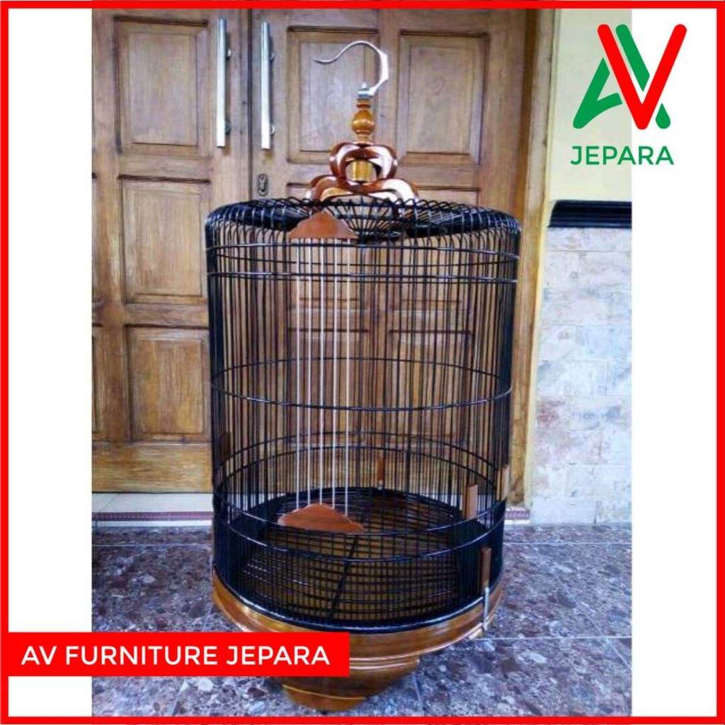 Sangkar burung murai sangkar kandung burung kayu jati no 1